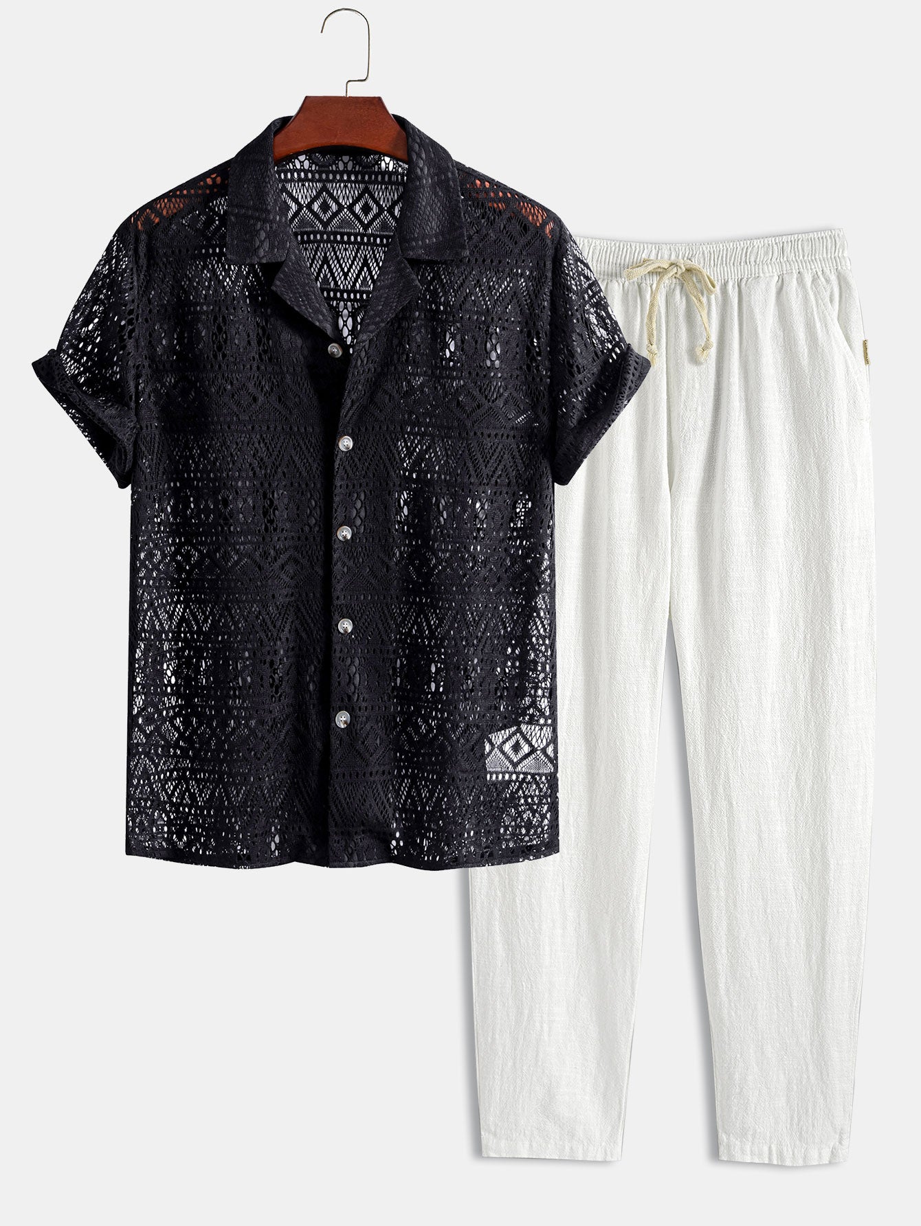 Dorte™ | Short Sleeve Set in Lino