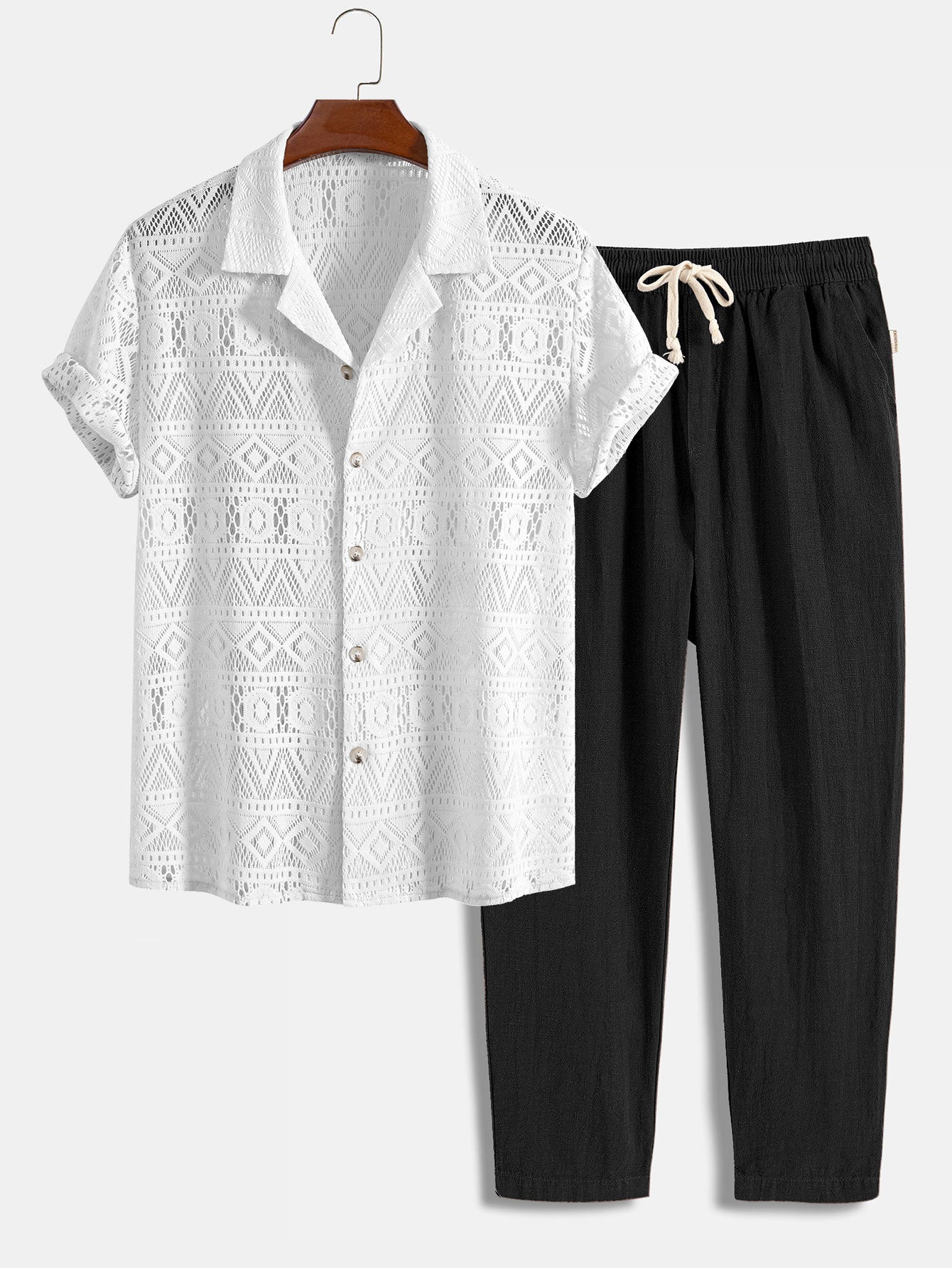 Dorte™ | Short Sleeve Set in Lino