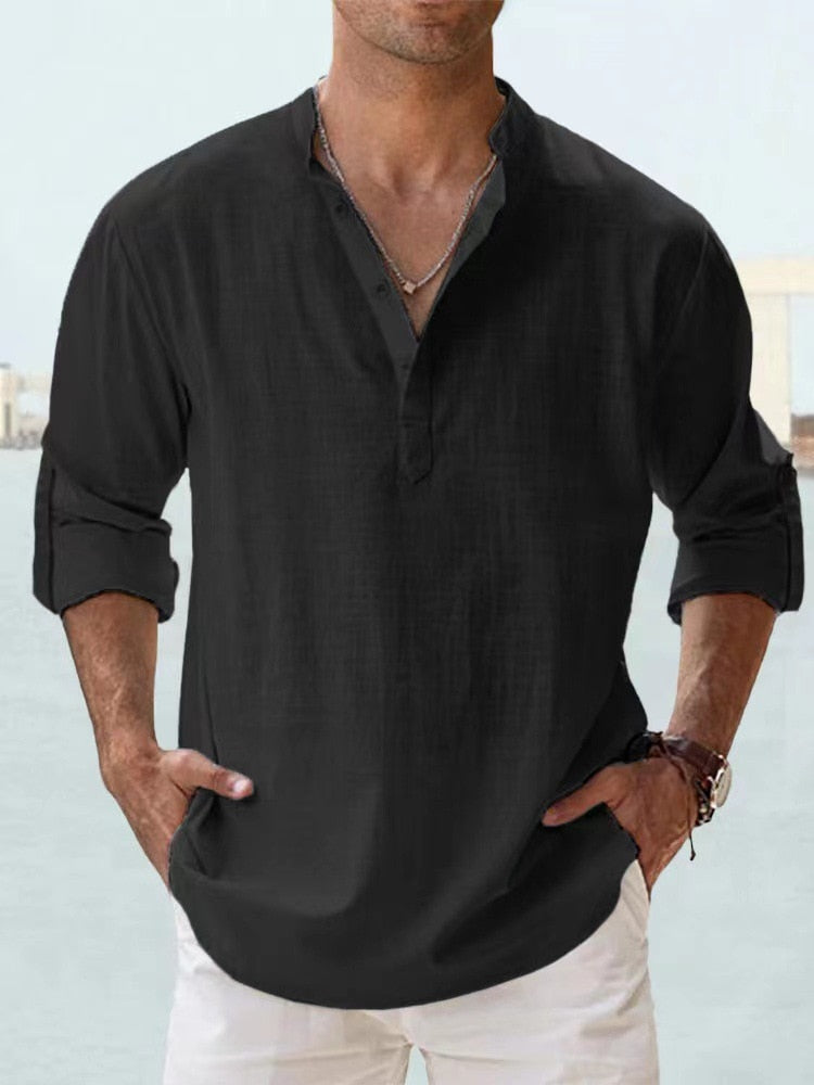Dorte™ | Breathable Linen Shirt